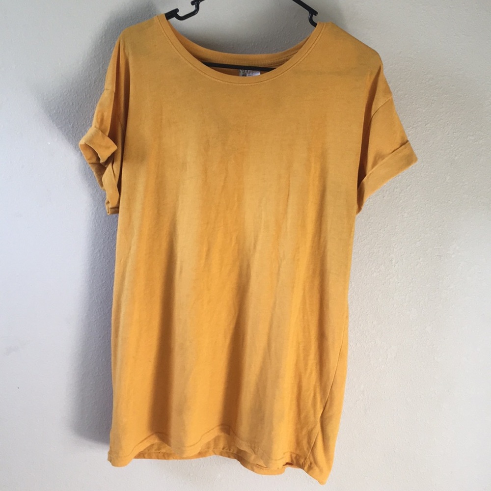 Long Yellow Top
